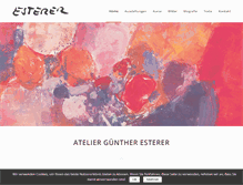 Tablet Screenshot of esterer.at